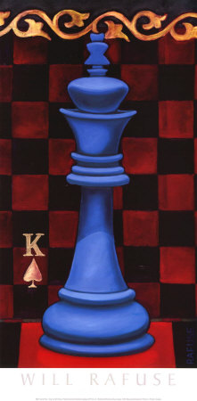 Game Piece, King by Will Rafuse Pricing Limited Edition Print image
