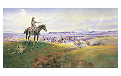 C.M. Russell And His Friends by Charles Marion Russell Pricing Limited Edition Print image