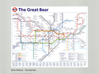 The Great Bear, 1992 by Simon Patterson Pricing Limited Edition Print image