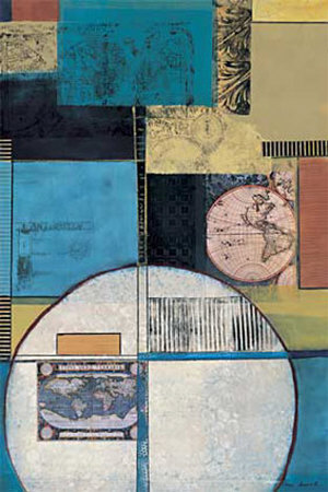 Global Abstraction I by Connie Tunick Pricing Limited Edition Print image