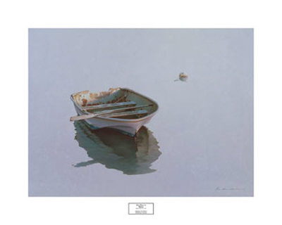Row Boat Scene Ii by Zhen-Huan Lu Pricing Limited Edition Print image