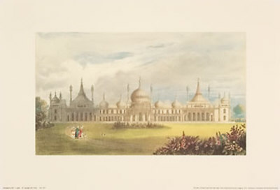 Brighton Pavilion East Front by John Nash Pricing Limited Edition Print image