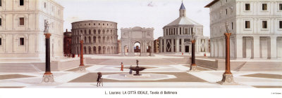 Citta Ideale, Tavola Di Baltimora by Luciano Laurana Pricing Limited Edition Print image