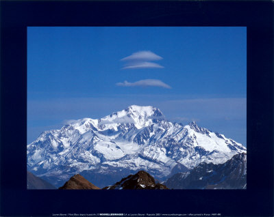 Mont Blanc Depuis Le Petit Arc by Laurent Bouvet Pricing Limited Edition Print image
