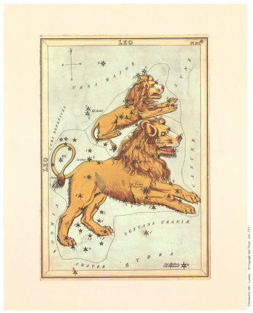 Zodiac Symbols: Leo by Sidney Hall Pricing Limited Edition Print image