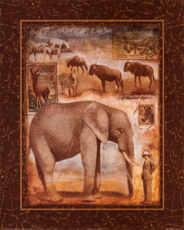 On Safari Iii by Tina Chaden Pricing Limited Edition Print image