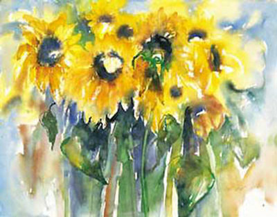 Sonnenblumen by Christian Ohland Pricing Limited Edition Print image