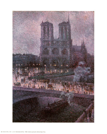 Notre Dame Cathedral by Maximillian Luce Pricing Limited Edition Print image