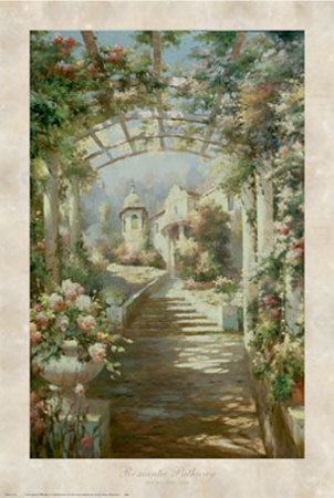 Romantic Pathway I by Michel Brevard Pricing Limited Edition Print image