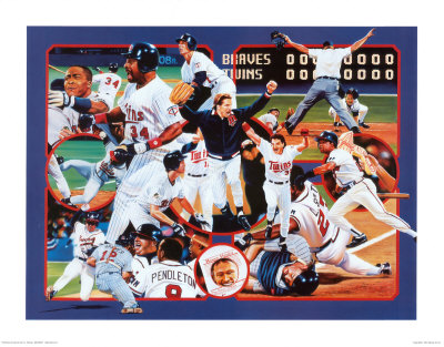 Dream Series, '91 Atlanta Braves by Fogarty Pricing Limited Edition Print image