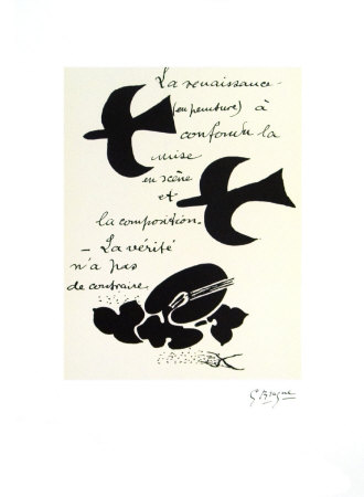 Renaissance by Georges Braque Pricing Limited Edition Print image