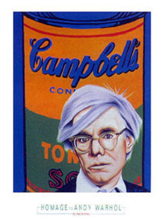 Homage To Warhol by Alan Bortman Pricing Limited Edition Print image