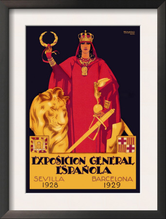 Exposition General Espanola by Rafael De Penagos Pricing Limited Edition Print image