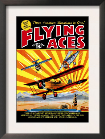 Flying Aces Over The Rising Sun by C. B. Mayshark Pricing Limited Edition Print image