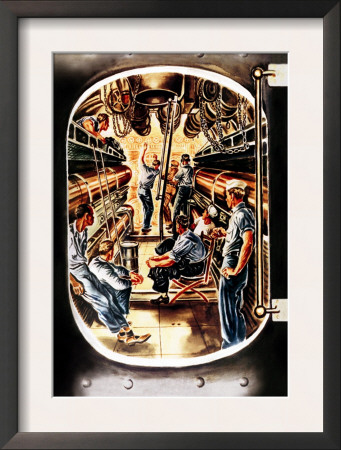 Torpedo Room by George Ghrieber Pricing Limited Edition Print image