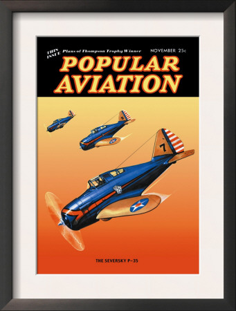 The Seversky P-35 by Herman R. Bollin Pricing Limited Edition Print image