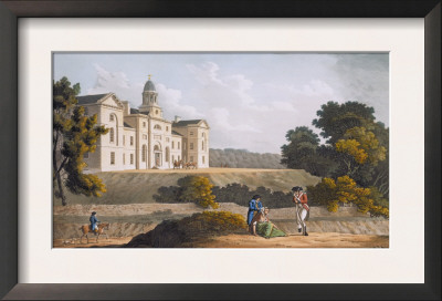 Royal Infirmary, Phoenix Park, Dublin, 1794 by James Malton Pricing Limited Edition Print image