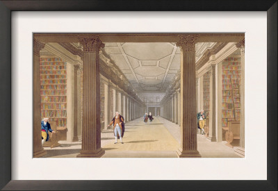 College Library, Dublin, 1793 by James Malton Pricing Limited Edition Print image