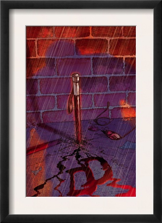 Powerless #3 Cover: Daredevil Smashing by Michael Gaydos Pricing Limited Edition Print image