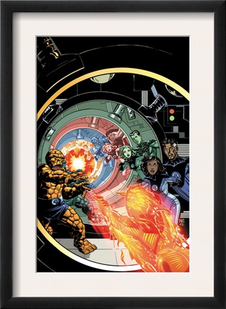 Marvel Adventures Fantastic Four #25 Cover: Human Torch by Paul Smith Pricing Limited Edition Print image