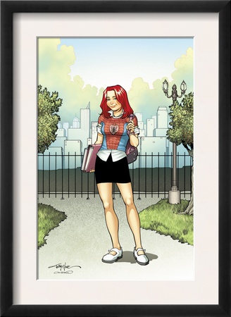 Spider-Man Loves Mary Jane Season 2 #1 Cover by Terry Moore Pricing Limited Edition Print image