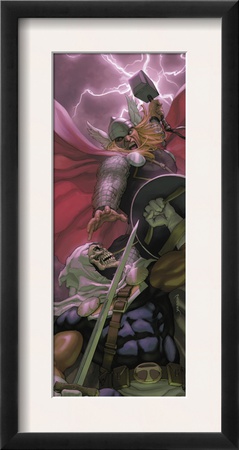 Avengers: The Initiative #32 Cover: Thor And Task Master by David Yardin Pricing Limited Edition Print image