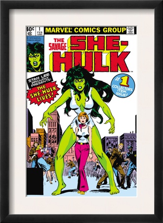Hulk Family: Green Genes #1 Cover: She-Hulk, Walters And Jennifer by John Buscema Pricing Limited Edition Print image