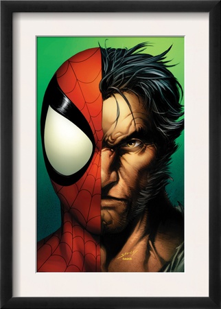 Ultimate Spider-Man #67 Cover: Spider-Man And Wolverine by Mark Bagley Pricing Limited Edition Print image