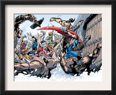 Thor: Truth Of History #1 Group: Thor, Sif And Balder by Alan Davis Pricing Limited Edition Print image