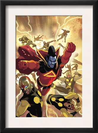 Nova #24 Cover: Gladiator by Daniel Acuna Pricing Limited Edition Print image