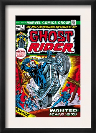 Ghost Rider #1 Cover: Ghost Rider by Gil Kane Pricing Limited Edition Print image