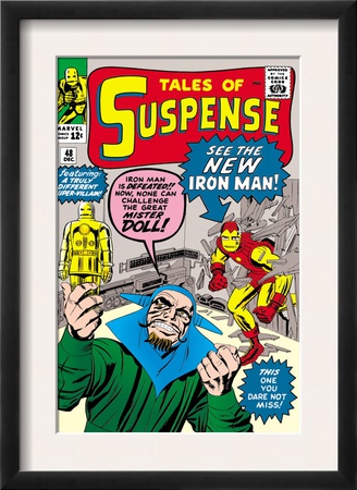 Tales Of Suspense #48 Cover: Iron Man And Mister Doll by Jack Kirby Pricing Limited Edition Print image