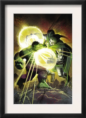 Incredible Hulk #606 Cover: Hulk And Dr. Doom by John Romita Jr. Pricing Limited Edition Print image