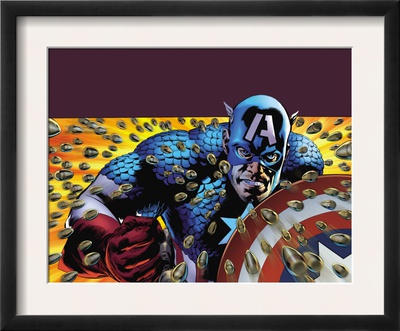 Captain America: Reborn #4 Cover: Captain America by Bryan Hitch Pricing Limited Edition Print image