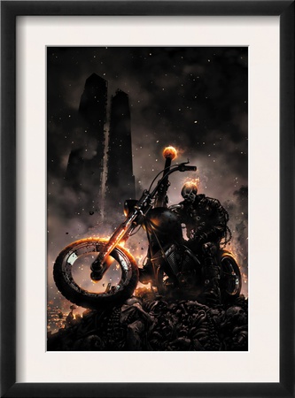 Ghost Rider #6 Cover: Ghost Rider by Clayton Crain Pricing Limited Edition Print image