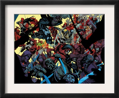 The New Avengers #31 Group: Elektra by Leinil Francis Yu Pricing Limited Edition Print image