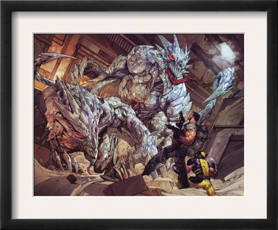 Astonishing Tales #4 Group: Predator X, Punisher And Wolverine by Lou Kang Pricing Limited Edition Print image