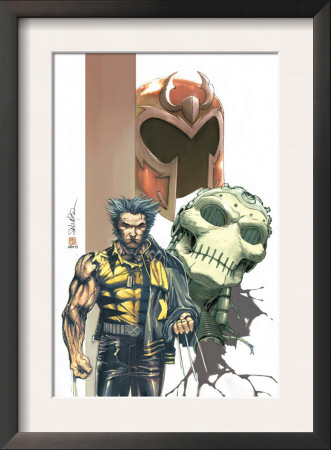 Uncanny X-Men #442 Cover: Wolverine And Xorn by Salvador Larroca Pricing Limited Edition Print image