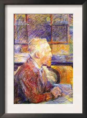 Portrait Of Van Gogh by Henri De Toulouse-Lautrec Pricing Limited Edition Print image