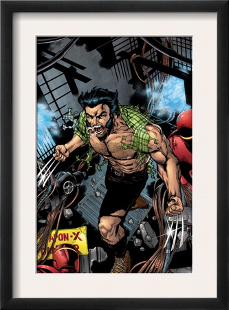 Weapon X #16 Cover: Logan And Wolverine by Georges Jeanty Pricing Limited Edition Print image