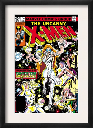 Uncanny X-Men #130 Cover: Dazzler, Cyclops, Grey And Jean by John Romita Jr. Pricing Limited Edition Print image