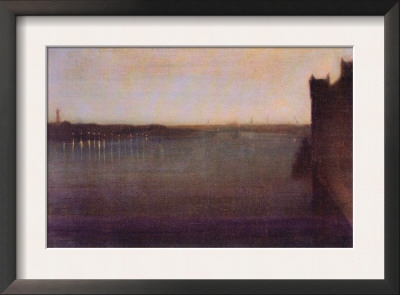 Nocturne In Gray And Gold, Westminster Bridge by James Abbott Mcneill Whistler Pricing Limited Edition Print image