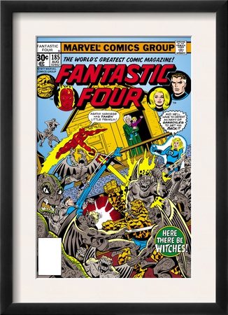 Fantastic Four N185 Cover: Thing by George Perez Pricing Limited Edition Print image
