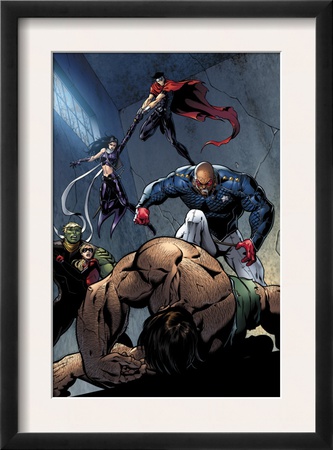 Young Avengers #8 Group: Mr. Hyde by Andrea Di Vito Pricing Limited Edition Print image