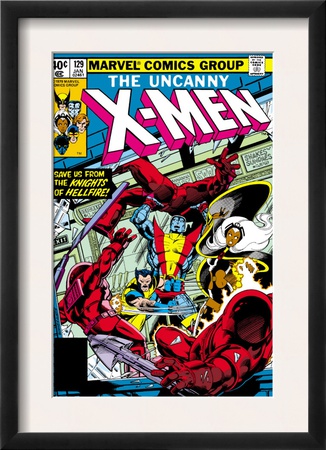 Uncanny X-Men #129 Cover: Wolverine, Colossus, Storm And X-Men by John Byrne Pricing Limited Edition Print image