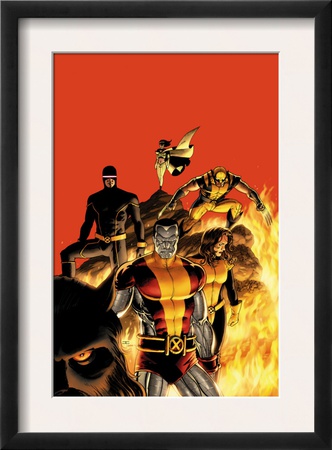 Astonishing X-Men #13 Cover: Cyclops, Wolverine, Colossus And Shadowcat by John Cassaday Pricing Limited Edition Print image