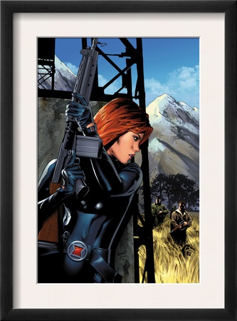 Black Widow #5 Cover: Black Widow by Greg Land Pricing Limited Edition Print image