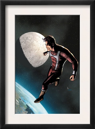 Supreme Power: Hyperion #5 Cover: Hyperion Charging by Dan Jurgens Pricing Limited Edition Print image