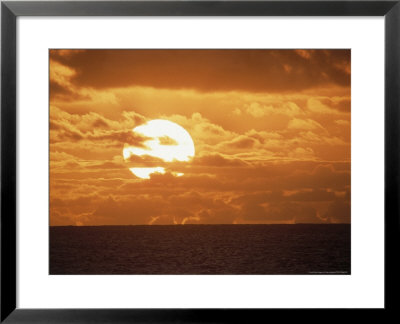 Sunset, Oahu, Hi by Gary Hofheimer Pricing Limited Edition Print image