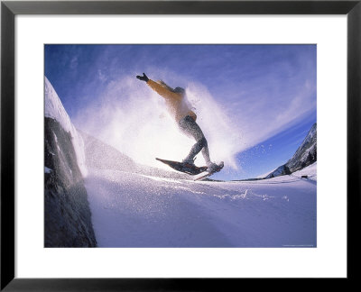 Person Wearing Snowshoes, In Motion by Jack Affleck Pricing Limited Edition Print image